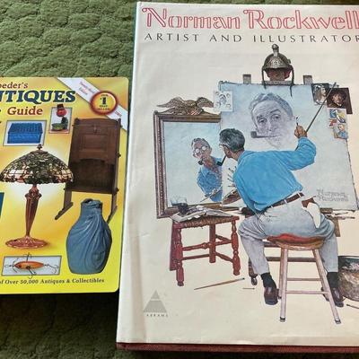 Norman Rockwell book and Antique Price Guide