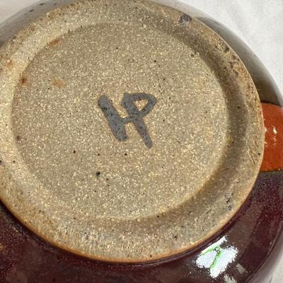 Stoneware Pottery Lidded Pots (K-RG)