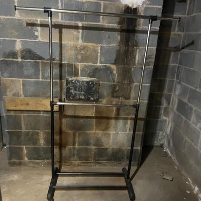 Two Clothes Racks & Shoe Organizer (B2-MG)