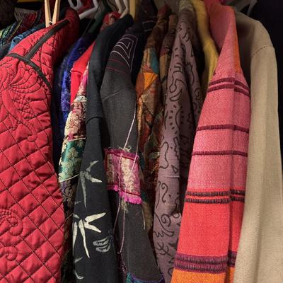 Funky and Eclectic Vests and Jackets - Women’s Sizes S-L (PB-DZ)