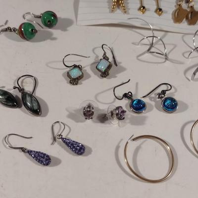 Assorted Jewelry- Earrings, Pendants, Necklaces (#11)