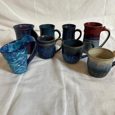 Collection of Pottery Mugs (K-RG)