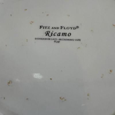 Fitz & Floyd Ricamo Dishes & More (K-RG)