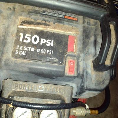 Porter Cable 150 PSI, 6 Gallon Portable Air Compressor