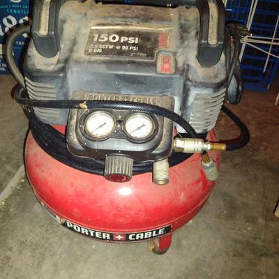 Porter Cable 150 PSI, 6 Gallon Portable Air Compressor