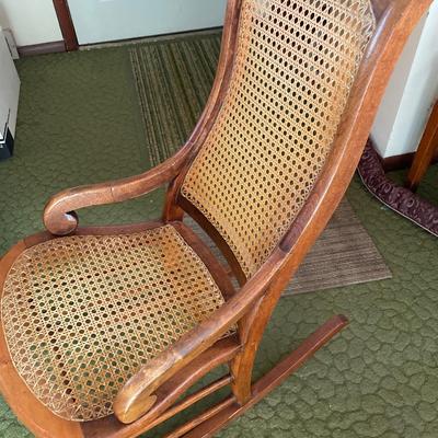 Small vintage rocking chair