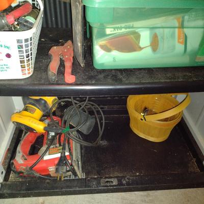 Contents of Garage Cabinet