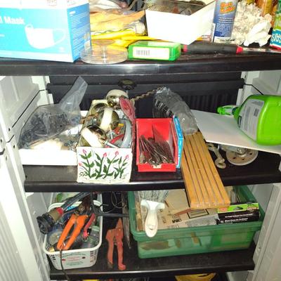 Contents of Garage Cabinet
