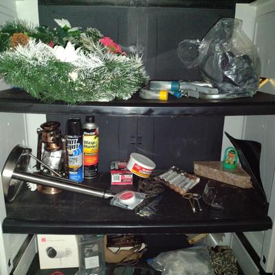 Contents of Two Garage Cabinets