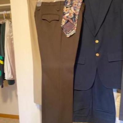 AUSTIN AND REED SUIT, MENS TIES AND DRESS PANTS