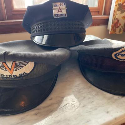Vintage oil and gas hats