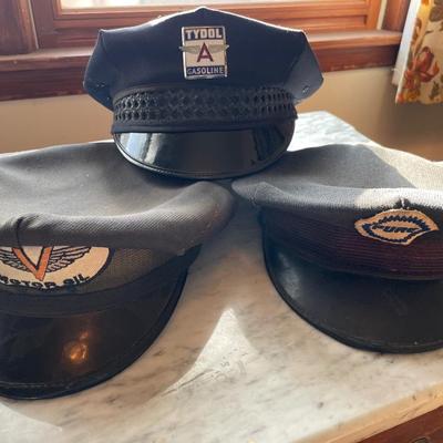 Vintage oil and gas hats