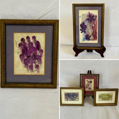 Unique Mixed Media Human-Figure Art (HC1-RG)