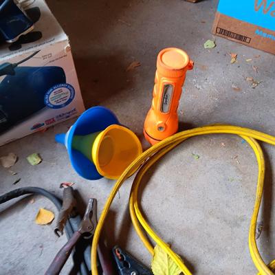 JUMPER CABLES, DIRT DEVIL VACUUM AND MORE