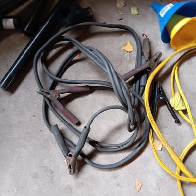 JUMPER CABLES, DIRT DEVIL VACUUM AND MORE