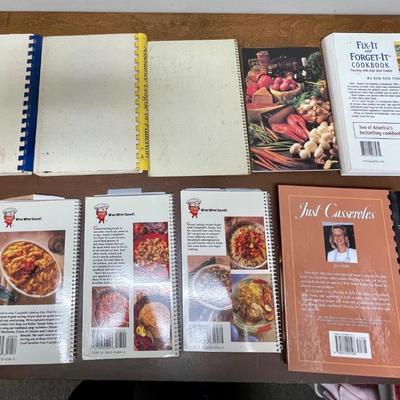 Cookbook lot - Crock Pot Recipes, Casserole Recipes, Mushroom Recipes