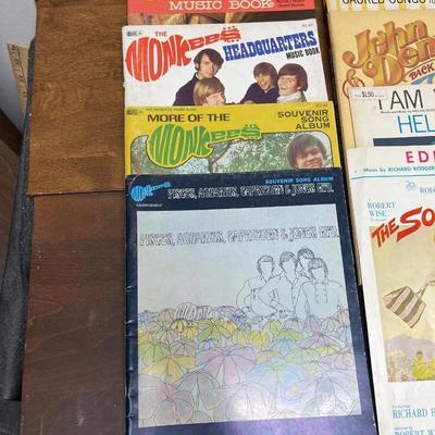 Music Book Sheet Music Lot