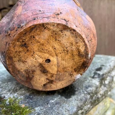 Pottery Birdhouse Plus Plant Pots (Y-RG)