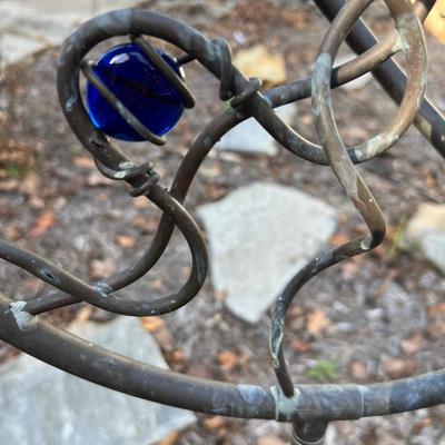 Glass Hummingbird Feeder Plus Bird Feeder, shepherd’s Hooks & More (Y-RG)