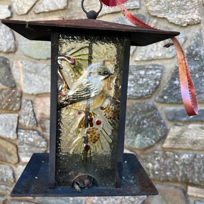 Glass Hummingbird Feeder Plus Bird Feeder, shepherd’s Hooks & More (Y-RG)