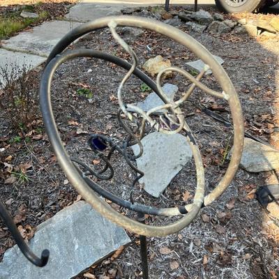 Glass Hummingbird Feeder Plus Bird Feeder, shepherd’s Hooks & More (Y-RG)