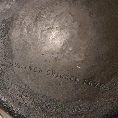 Vintage Cast Iron Chicken Fryer