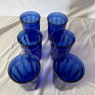 Blue Drinking Glasses (S-MK)
