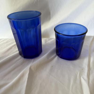 Blue Drinking Glasses (S-MK)