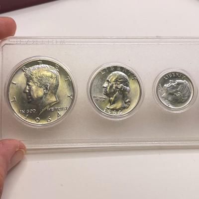 1964 Proof Set, BiCentennial Lewis & Clark w/ Capital Plastics Coin Cases (ST-SS)