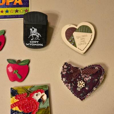 Mixed Lot of Magnetics, a Hanging Tile, and a Coaster