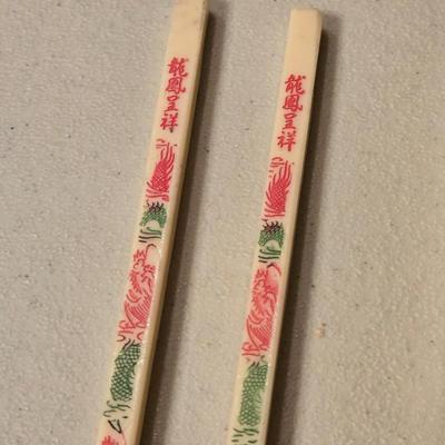 Chop Sticks Lot- Wood and Acrylic