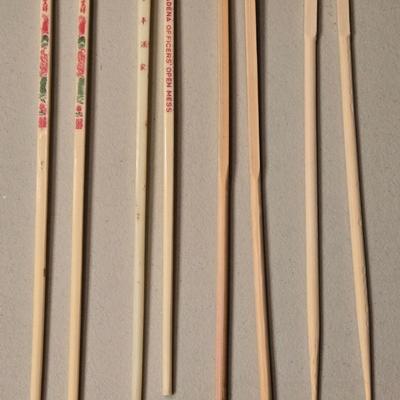 Chop Sticks Lot- Wood and Acrylic