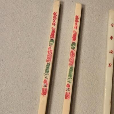 Chop Sticks Lot- Wood and Acrylic