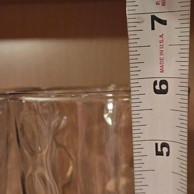 Dimbled Clear Tumbler Glasses