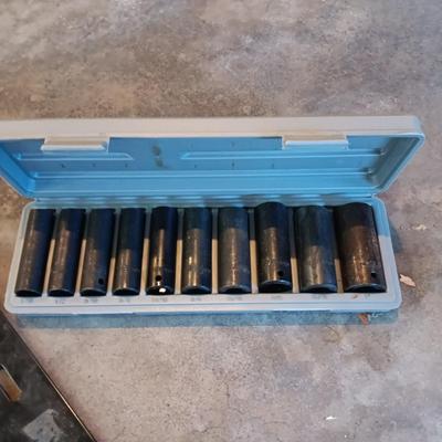 NEW DEEP IMPACT SOCKET SET, WEDGE, NEW LAWN MOWER BLADES