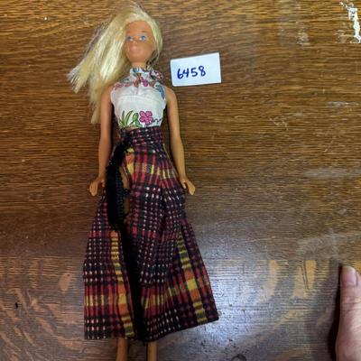 Barbie with floral top