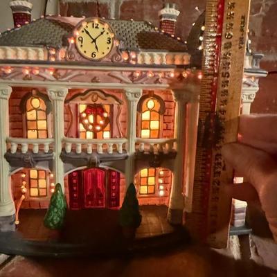 Beautiful Christmas village home