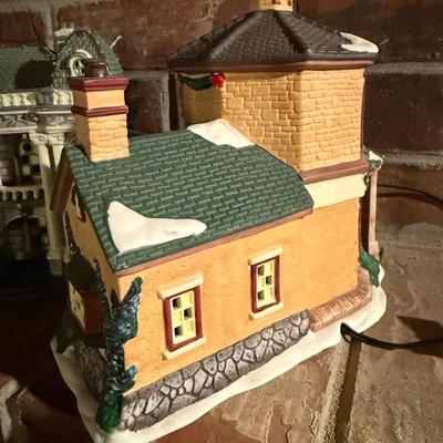 Christmas village house