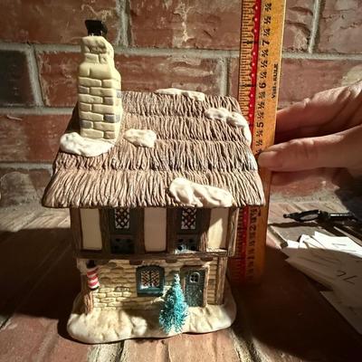 Christmas village home