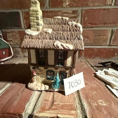 Christmas village home