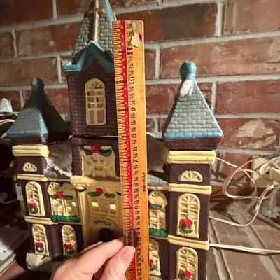 Christmas village church