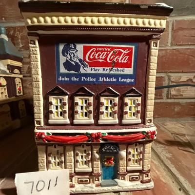 Christmas village police dept