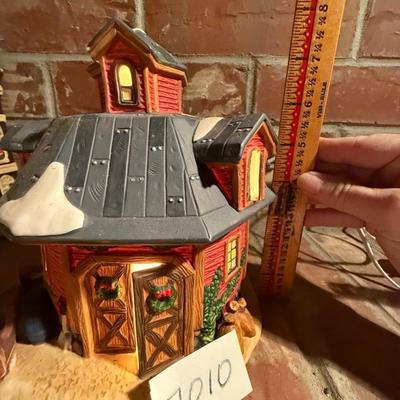 Christmas village barn