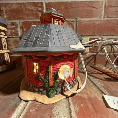 Christmas village barn