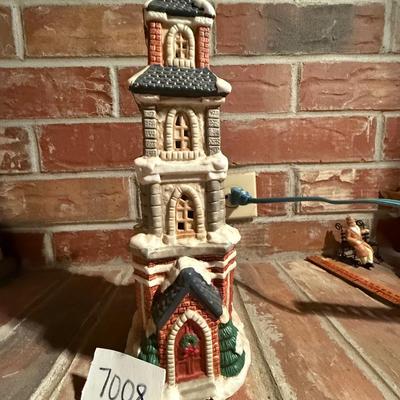Christmas village church