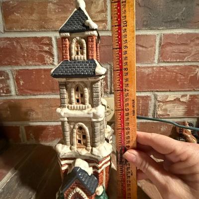 Christmas village church
