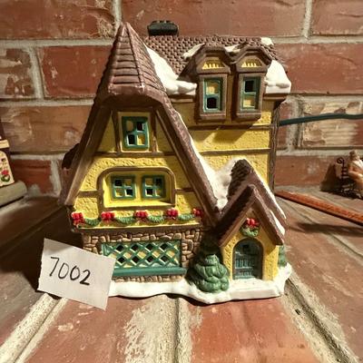 Christmas village house