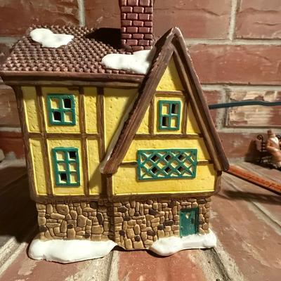 Christmas village house