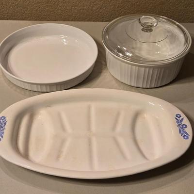 Corning Ware Dishes and Roasting Dish