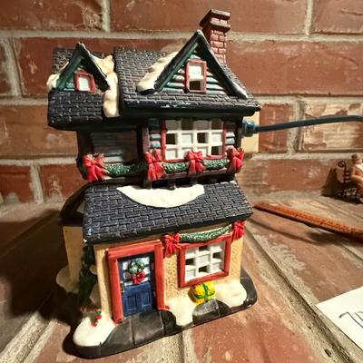 Christmas village toy store